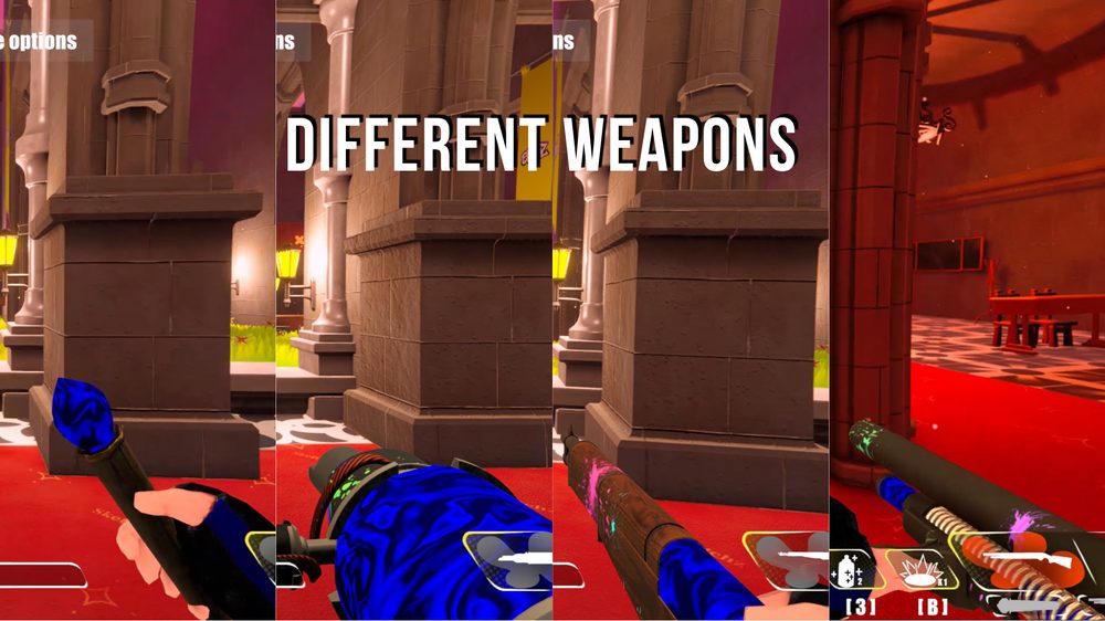 SKETCHZ — weapon variety