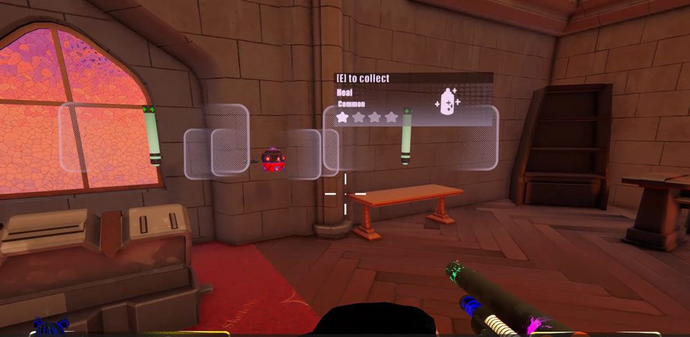 SKETCHZ — loot pickup UI
