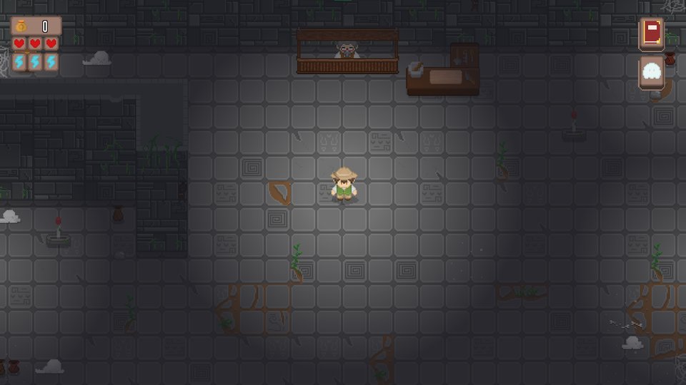 Temple Rising — dungeon corridor