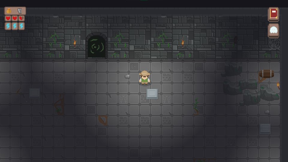 Temple Rising — dungeon portal door